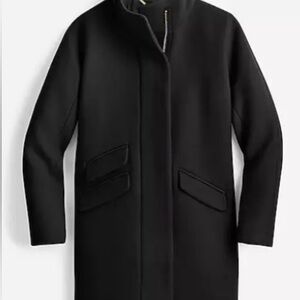 J. Crew Black wool Coat
